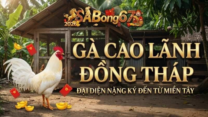 Gà Cao Lãnh Đồng Tháp Đại Diện Nặng Ký Đến Từ Miền Tây